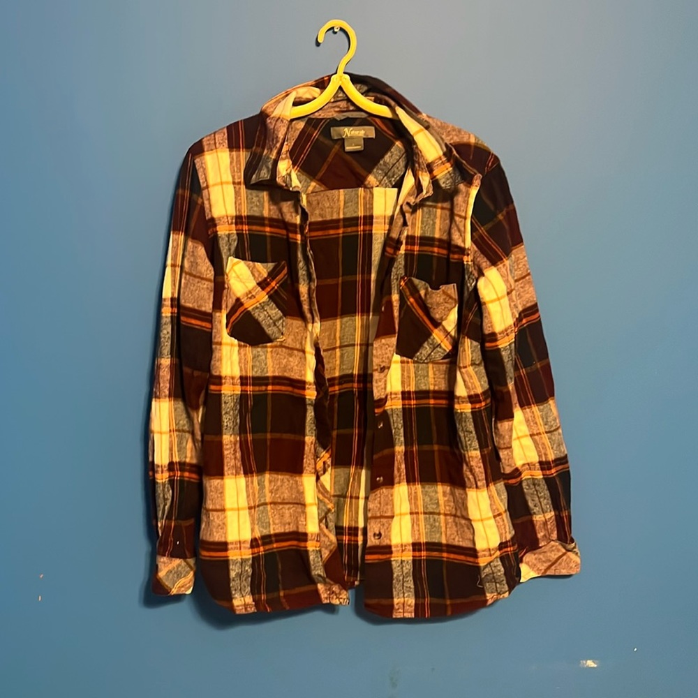 Natural Reflection Large Flannel
